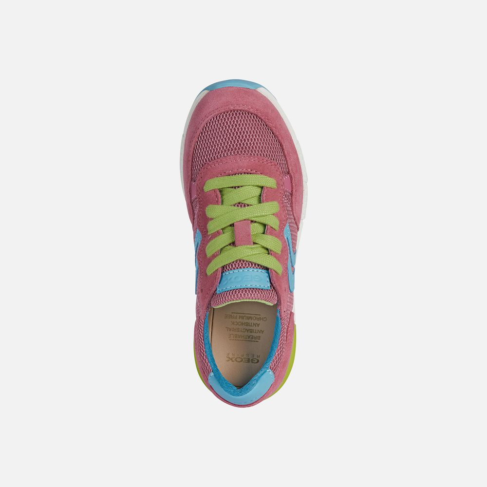 Tenis Geox Menina Rosa - Alben - ALXGF1638